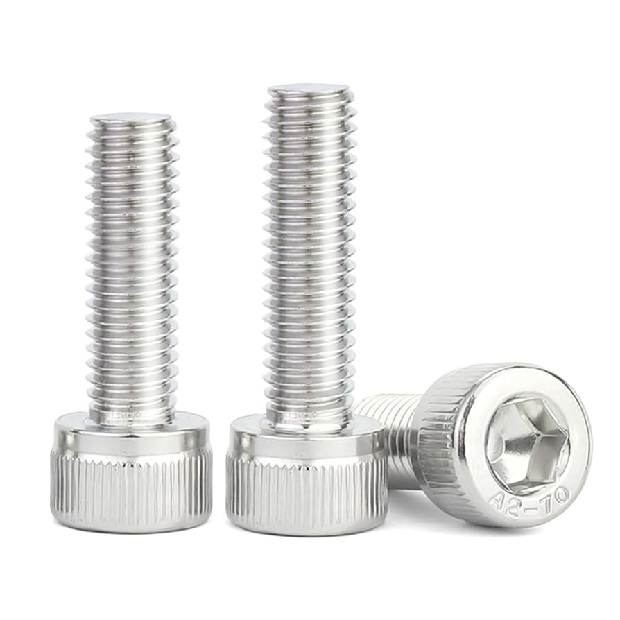 HOWキュー ボコテ M6 MewuDecor M6-1.0 x 20mm (8mm to 100mm Available) Socket Head